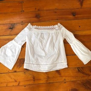 Off Shoulder Boho Blouse